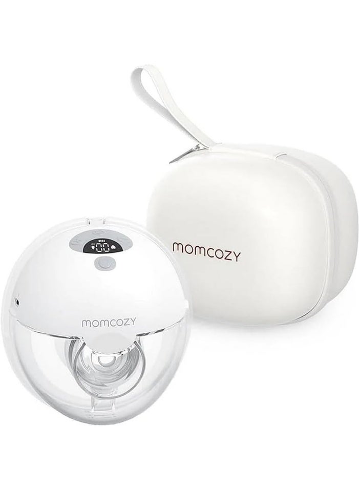 مام كوزي شفاط الثدي الكهربائية القابلة للارتداء Momcozy M5 - أبيض - Image 1
